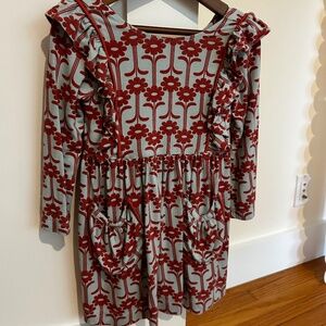 Kate Quinn Retro Flowers Dress - 2T